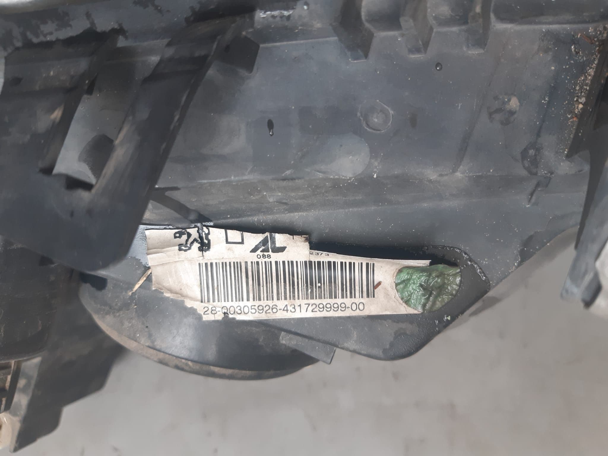 Främre vänster lampa PEUGEOT 307 RESTYLING 2007 - foto 4