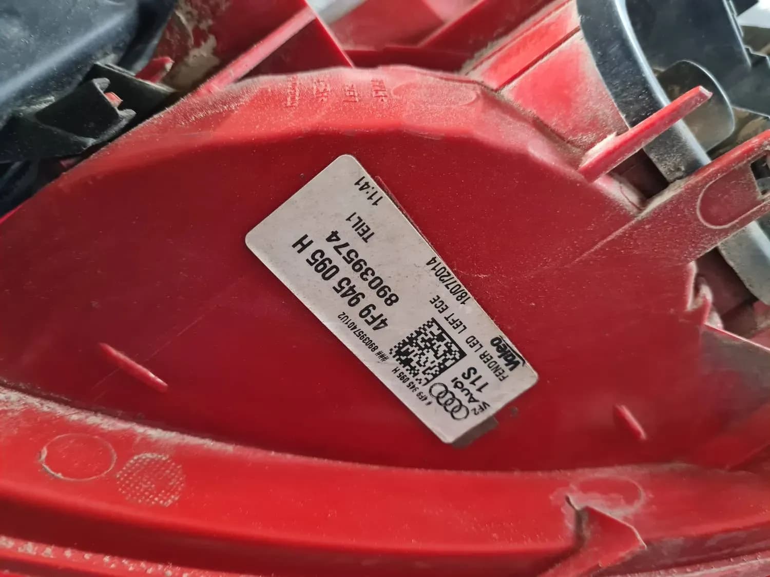 Bakre vänster lampa AUDI A6 2008 - foto 5