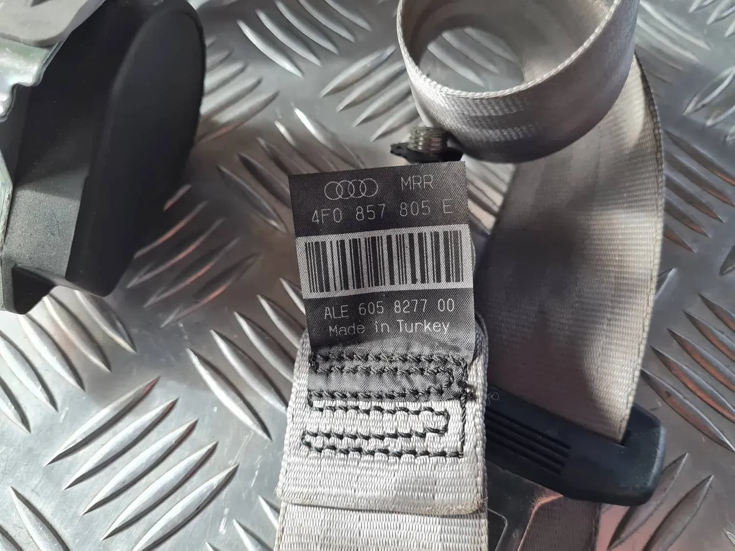 Bälte för vänster baksäte AUDI A6 2008 - foto 2