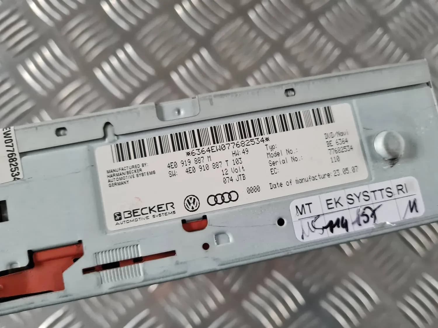 CD/DVD/Navigationsenhet AUDI A6 2008 - foto 6