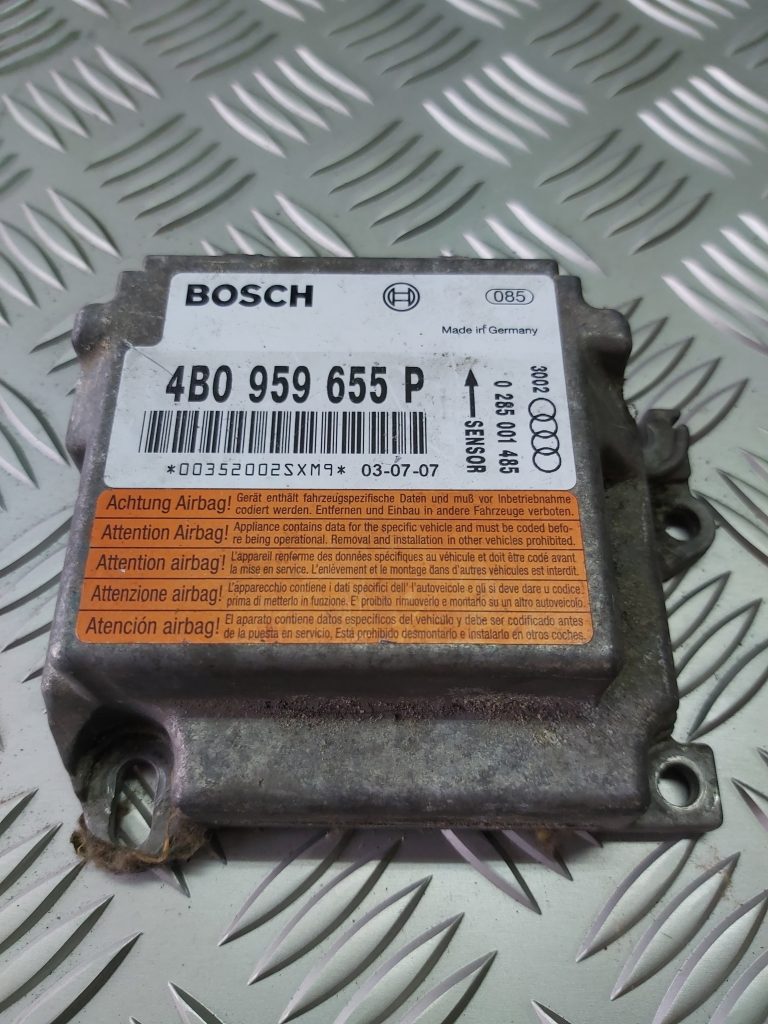 Drošības spilvena vadības bloks priekš AUDI A6 AVANT 2003 1 Drošības spilvena vadības bloks priekš AUDI A6 AVANT 2003