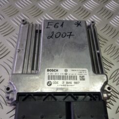 Dzinēja vadības bloks priekš BMW 525D E61 2007 TOURING BLACK