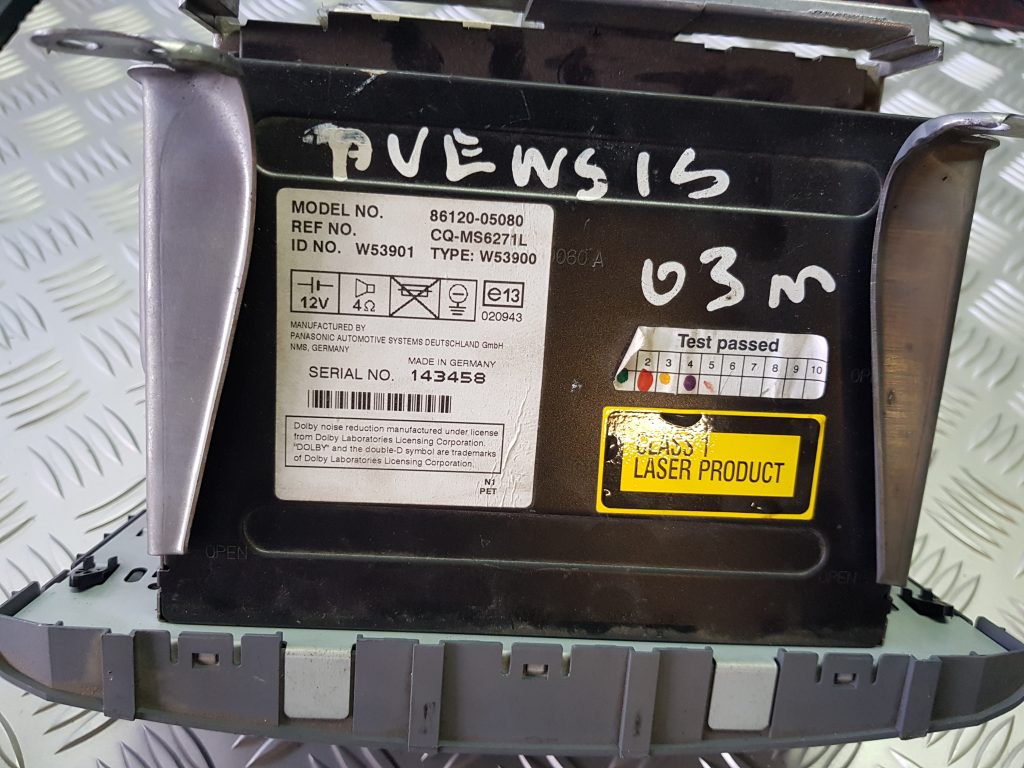 CD/DVD/Navigācijas bloks priekš TOYOTA AVENSIS 2008 2 CD/DVD/Navigācijas bloks priekš TOYOTA AVENSIS 2008