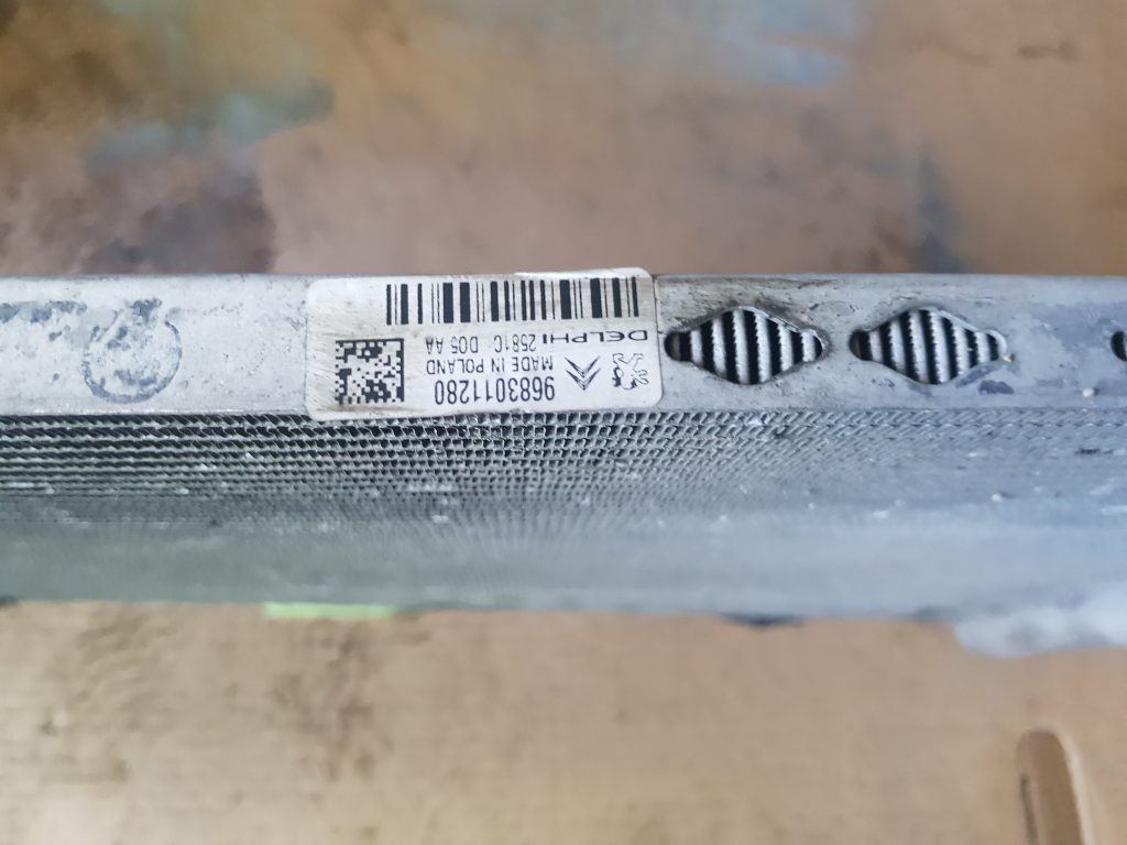 Gaisa kondicioniera radiators priekš PEUGEOT 508 2012 3 Gaisa kondicioniera radiators priekš PEUGEOT 508 2012