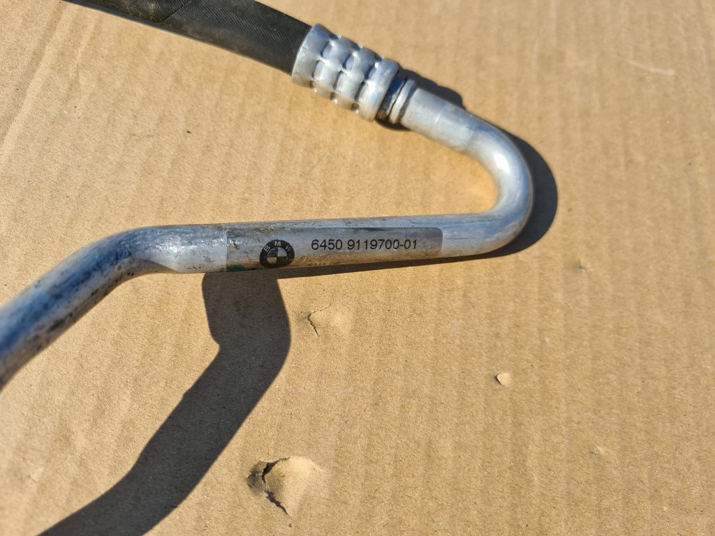 Gaisa kondicioniera caurule priekš BMW 525D E61 2007 TOURING BLACK