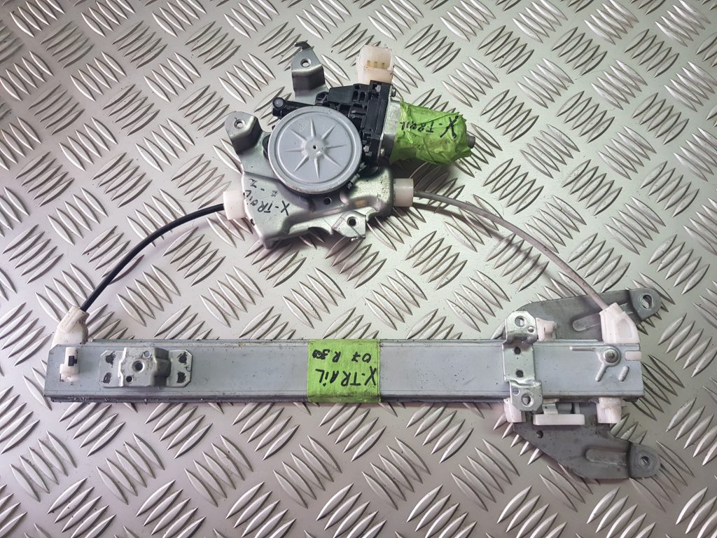 Stikla pacelšanas mehānisms aizmugurējais labais priekš NISSAN X-TRAIL 2007 2 Stikla pacelšanas mehānisms aizmugurējais labais priekš NISSAN X-TRAIL 2007