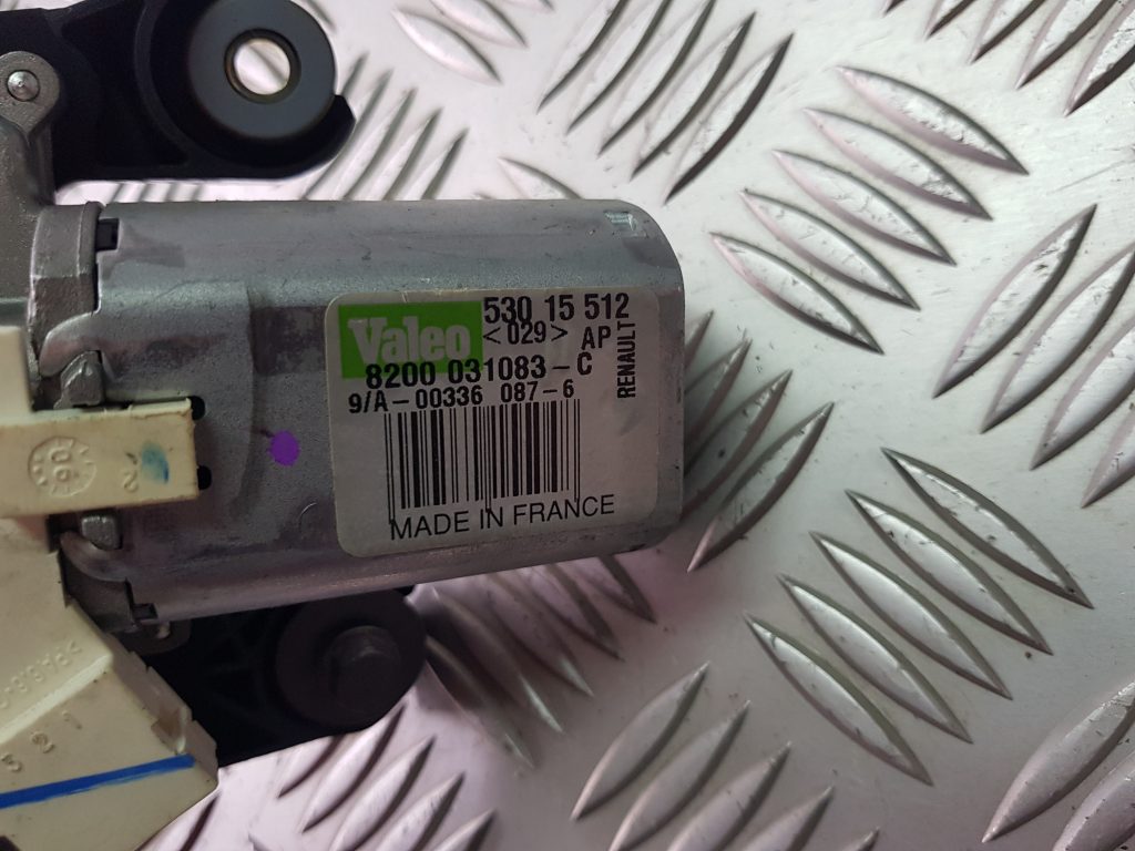 Aizmugurējā stikla tīrītāja motors priekš RENAULT ESPACE IV 2006 3 Aizmugurējā stikla tīrītāja motors priekš RENAULT ESPACE IV 2006