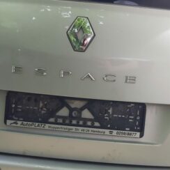 Bagāžnieka vāks priekš RENAULT ESPACE IV 2006