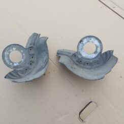 Amortizatora statnes putekļu aizsargs priekš AUDI A7 2011 SPORTBACK