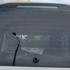 Aizmugures stikls priekš VOLVO V70 2002 SILVER