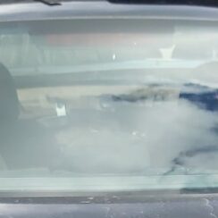 Aizmugures stikls priekš PEUGEOT 407 2005