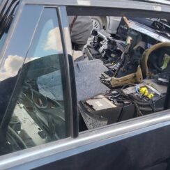 Aizmugurējo labo durvju stikls priekš MERCEDES BENZ E250 W212 2014