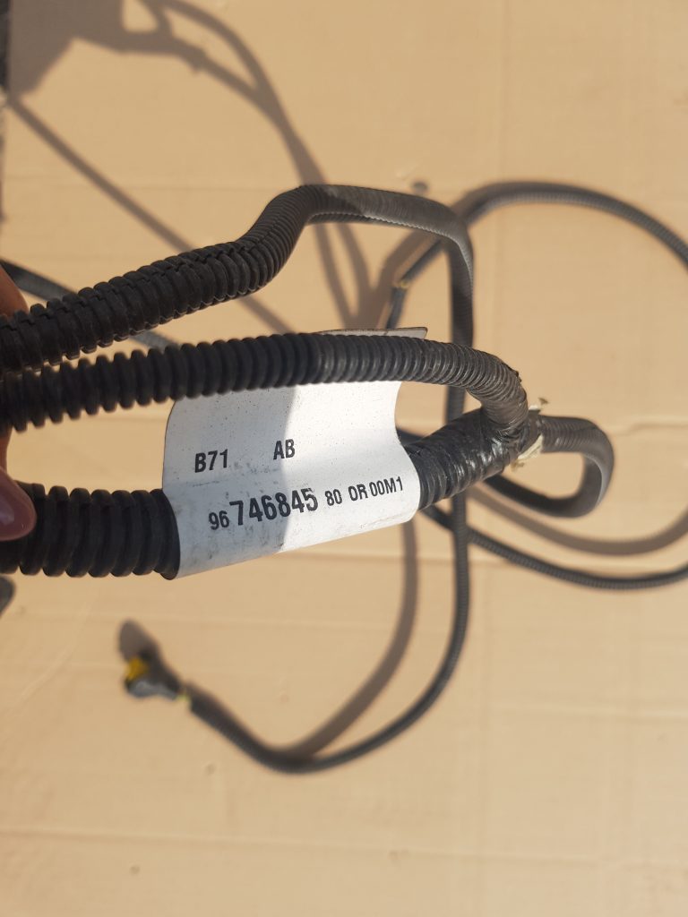 Priekšējo parkošanas devēju vads priekš CITROEN C4 2018 2 Priekšējo parkošanas devēju vads priekš CITROEN C4 2018