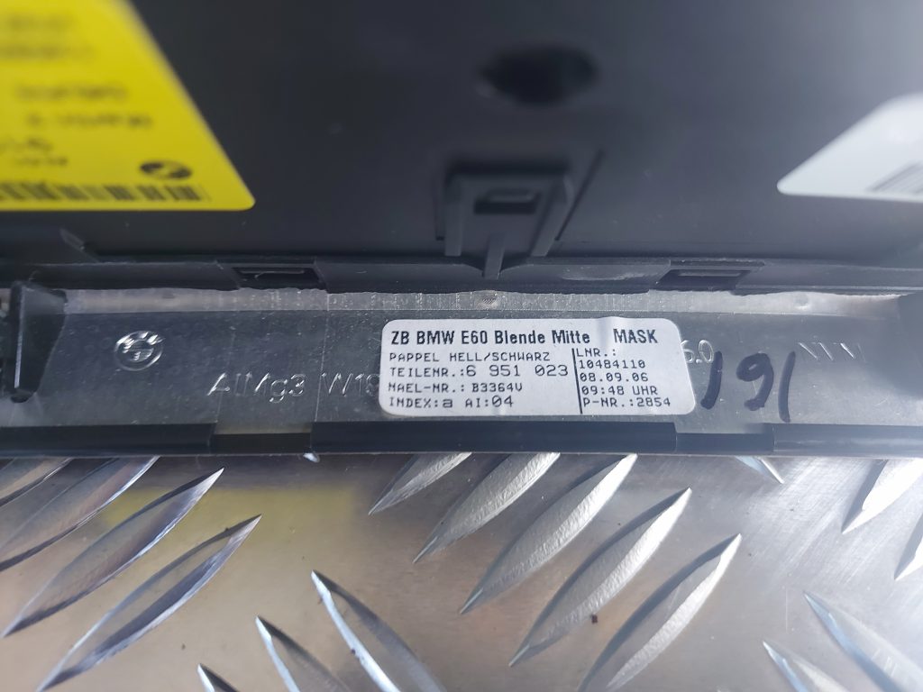 Klimata kontroles bloks priekš BMW 525 E60 2006 OLIVE 4 Klimata kontroles bloks priekš BMW 525 E60 2006 OLIVE