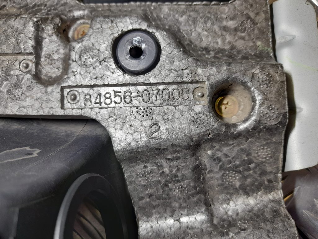 Stūres statnes putekļu aizsargs (salonā) priekš KIA PICANTO 2006