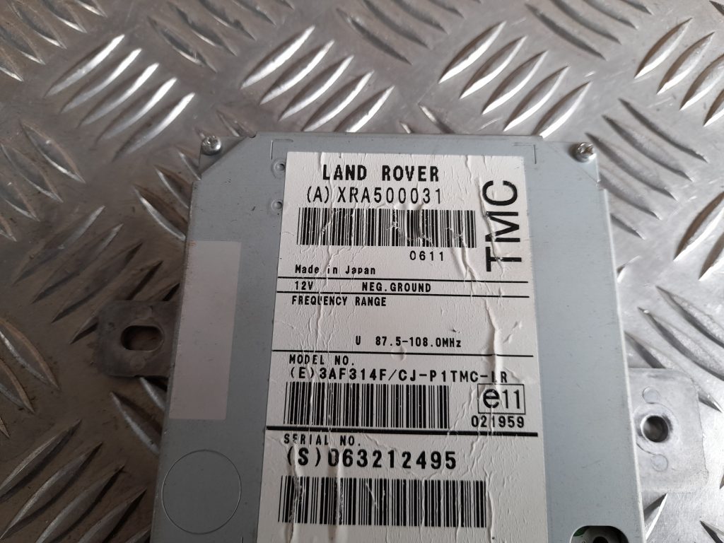 Audio pastiprinātāja bloks priekš RANGE ROVER SPORT 2007 2 Audio pastiprinātāja bloks priekš RANGE ROVER SPORT 2007