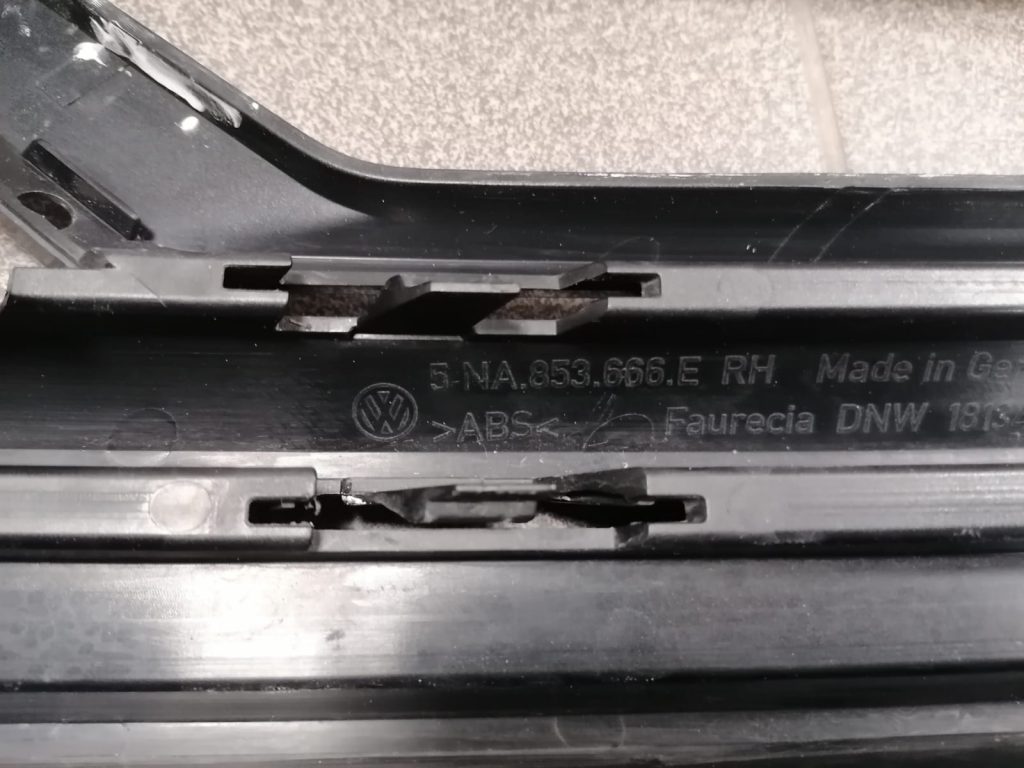 Bufera reste priekš VW Tiguan 2016- 5NA853666E 3 Bufera reste priekš VW Tiguan 2016- 5NA853666E