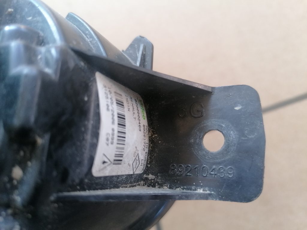 Miglas lukturis priekšā pa kreisi priekš RENAULT MASTER 2010- 89210439 6 Miglas lukturis priekšā pa kreisi priekš RENAULT MASTER 2010- 89210439