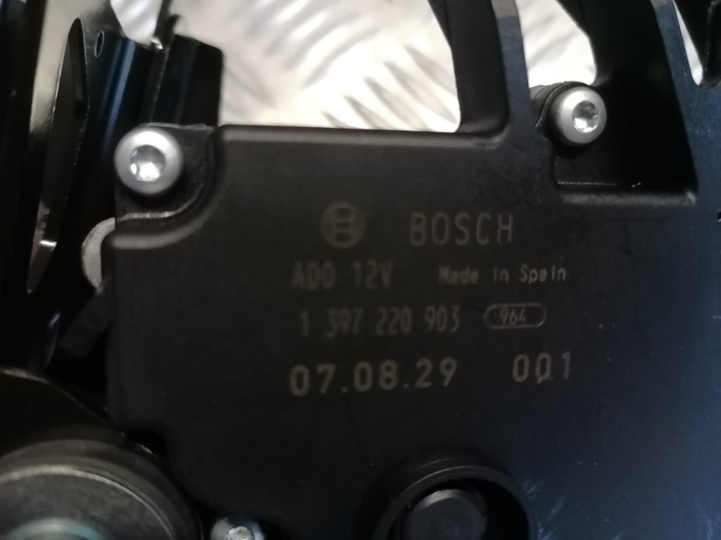 Aizmugurējā stikla tīrītāja motors priekš BMW 330D E91 2008 TOURING