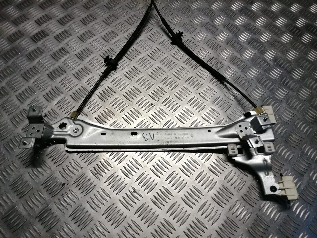Stikla pacelšanas mehānisms aizmugurējais kreisais priekš RENAULT MEGANE 2011 1 Stikla pacelšanas mehānisms aizmugurējais kreisais priekš RENAULT MEGANE 2011