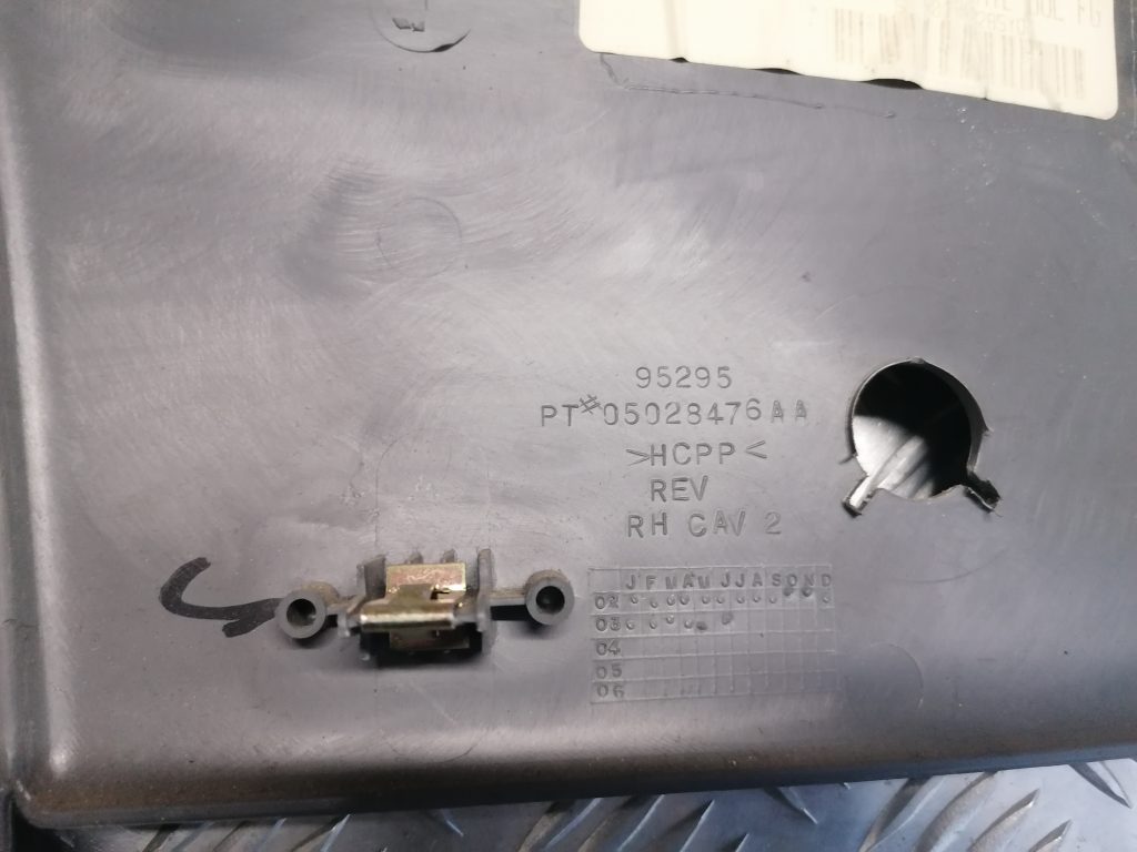 Bagāžnieka nodalījuma ventilācijas režģis priekš CHRYSLER GRAND VOYAGER 2004 3 Bagāžnieka nodalījuma ventilācijas režģis priekš CHRYSLER GRAND VOYAGER 2004