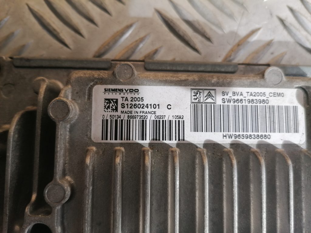 Pārnesumkārbas vadības bloks priekš CITROEN C4 2006 2 Pārnesumkārbas vadības bloks priekš CITROEN C4 2006