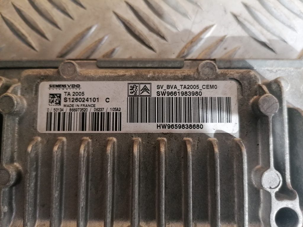 Pārnesumkārbas vadības bloks priekš CITROEN C4 2006 3 Pārnesumkārbas vadības bloks priekš CITROEN C4 2006