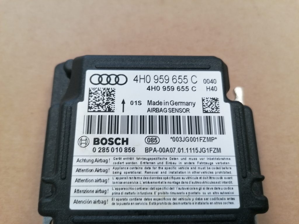 Drošības spilvena vadības bloks priekš AUDI A7 2011 SPORTBACK