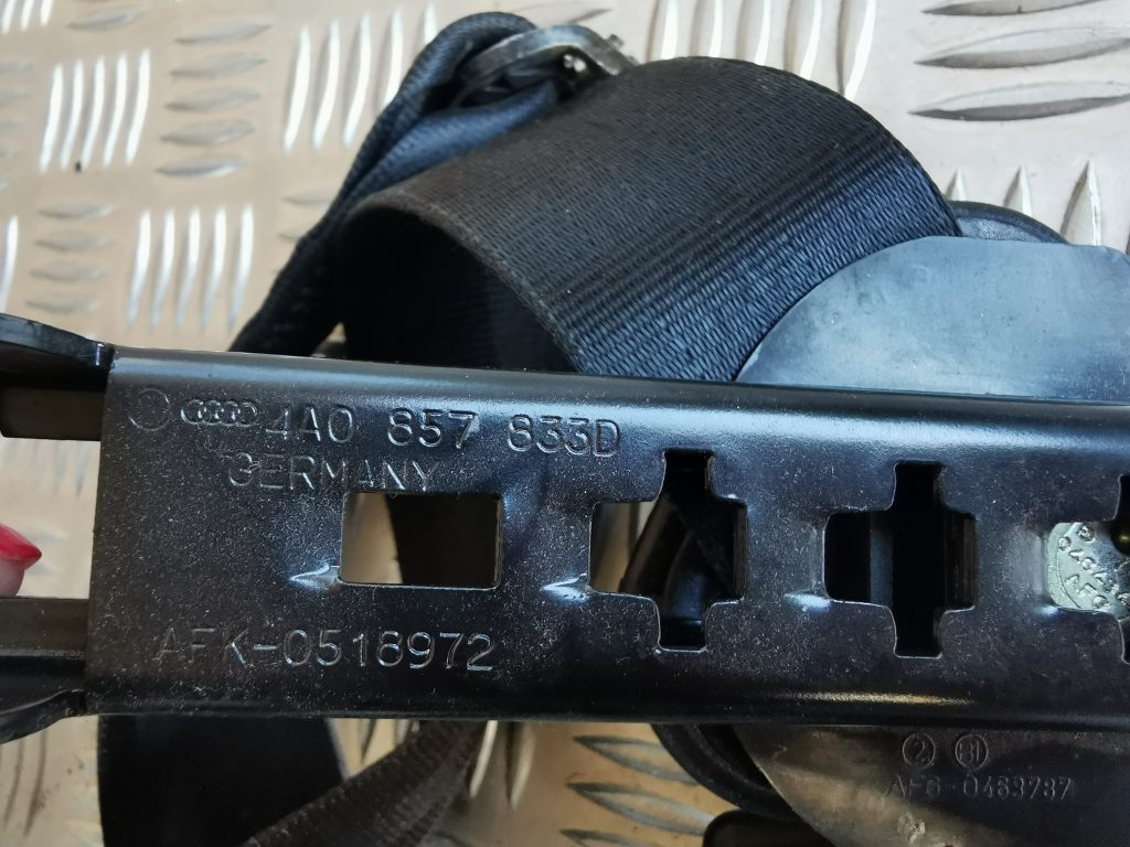 Priekšējā labā drošības josta priekš AUDI A6 1998 4 Priekšējā labā drošības josta priekš AUDI A6 1998