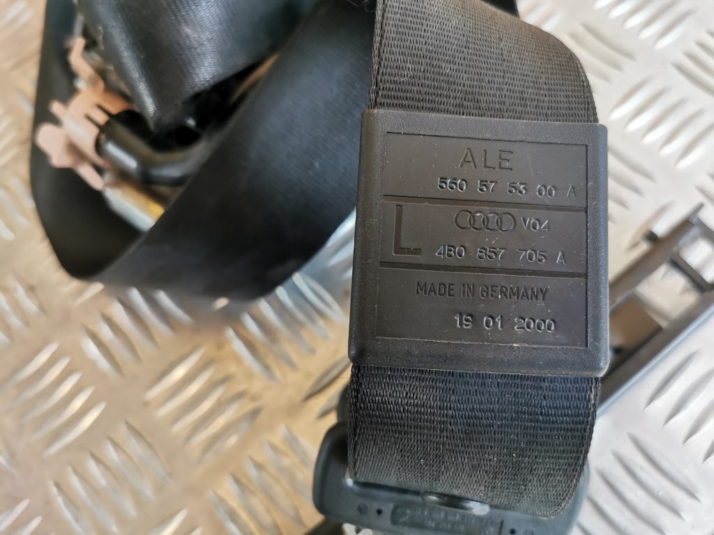 Priekšējā kreisā drošības josta priekš AUDI A6 1998
