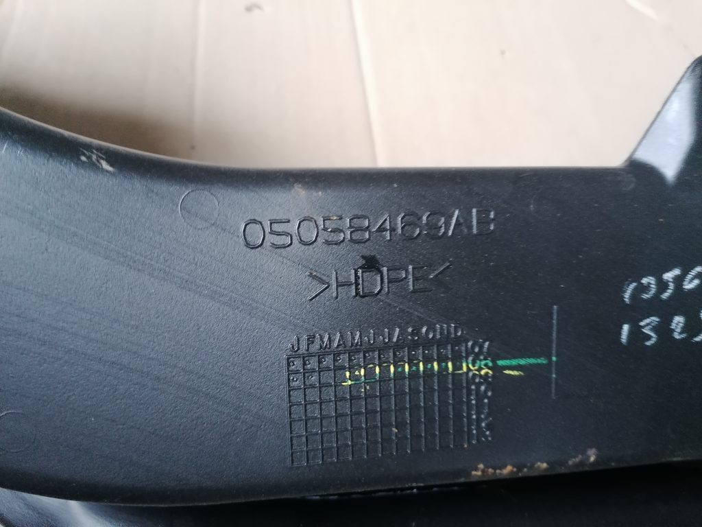 Salona gaisa vads priekš DODGE JOURNEY 2008 2 Salona gaisa vads priekš DODGE JOURNEY 2008