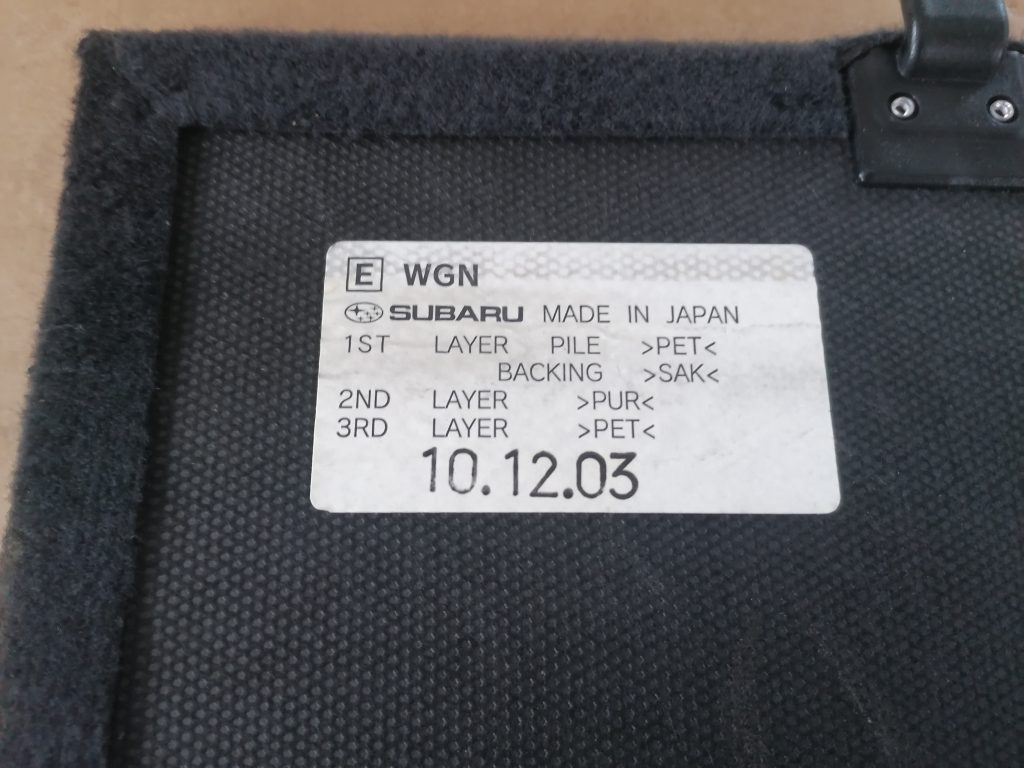 Bagāžnieka grīda priekš SUBARU LEGACY 2011 3 Bagāžnieka grīda priekš SUBARU LEGACY 2011