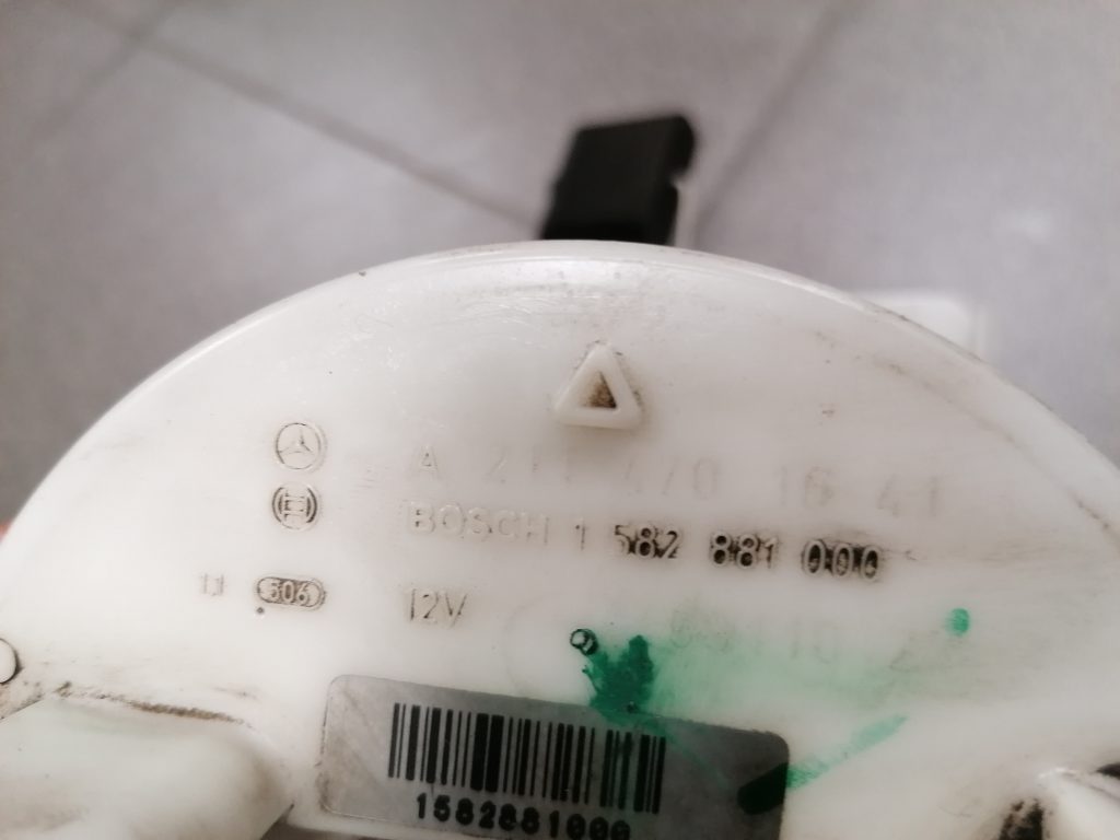 Degvielas tvertnes sūkņa līmeņa devējs priekš MERCEDES BENZ CLS 320 2005