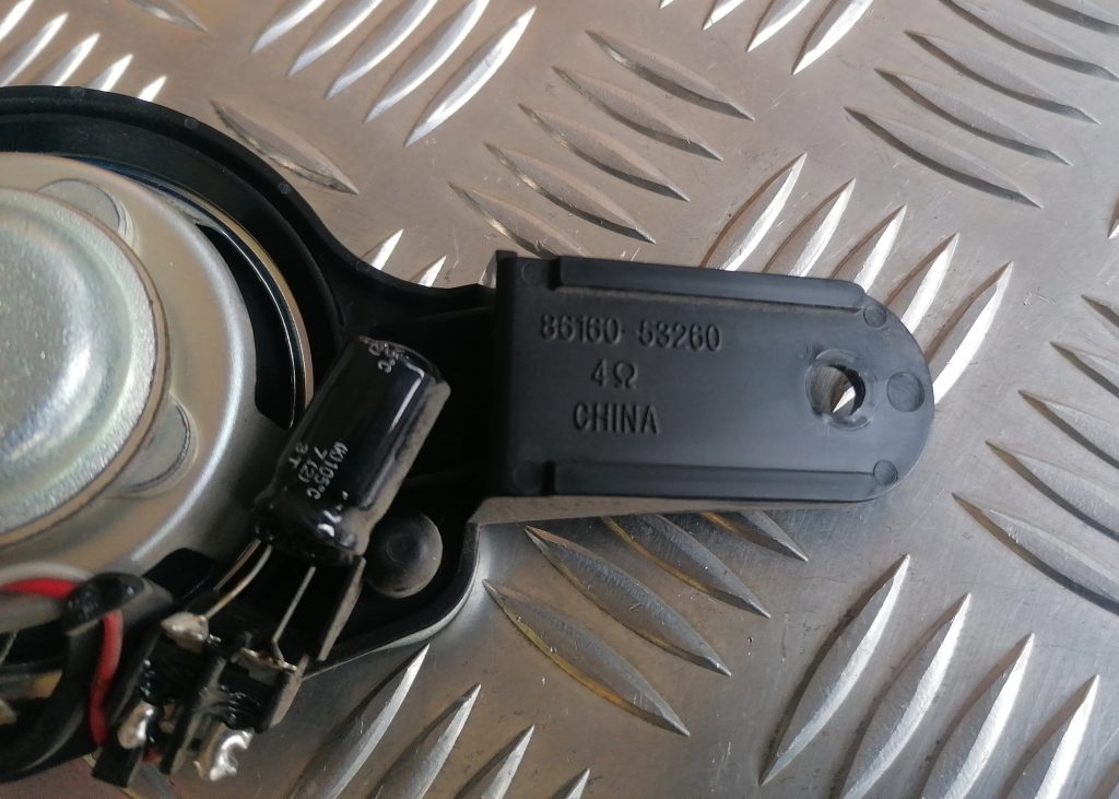 Durvju skaļrunis, augšā priekš LEXUS IS250 2007 5 Durvju skaļrunis, augšā priekš LEXUS IS250 2007