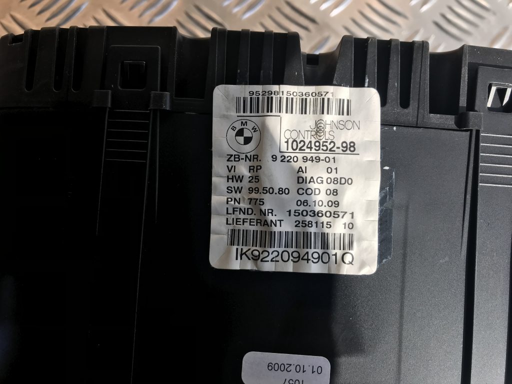 Spidometrs priekš BMW 1 E87 2009 WHITE