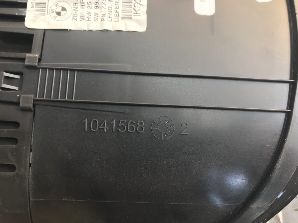 Spidometrs priekš BMW 1 E87 2009 WHITE