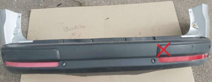 Aizmugures buferis priekš FORD GALAXY 2007 1 Aizmugures buferis priekš FORD GALAXY 2007