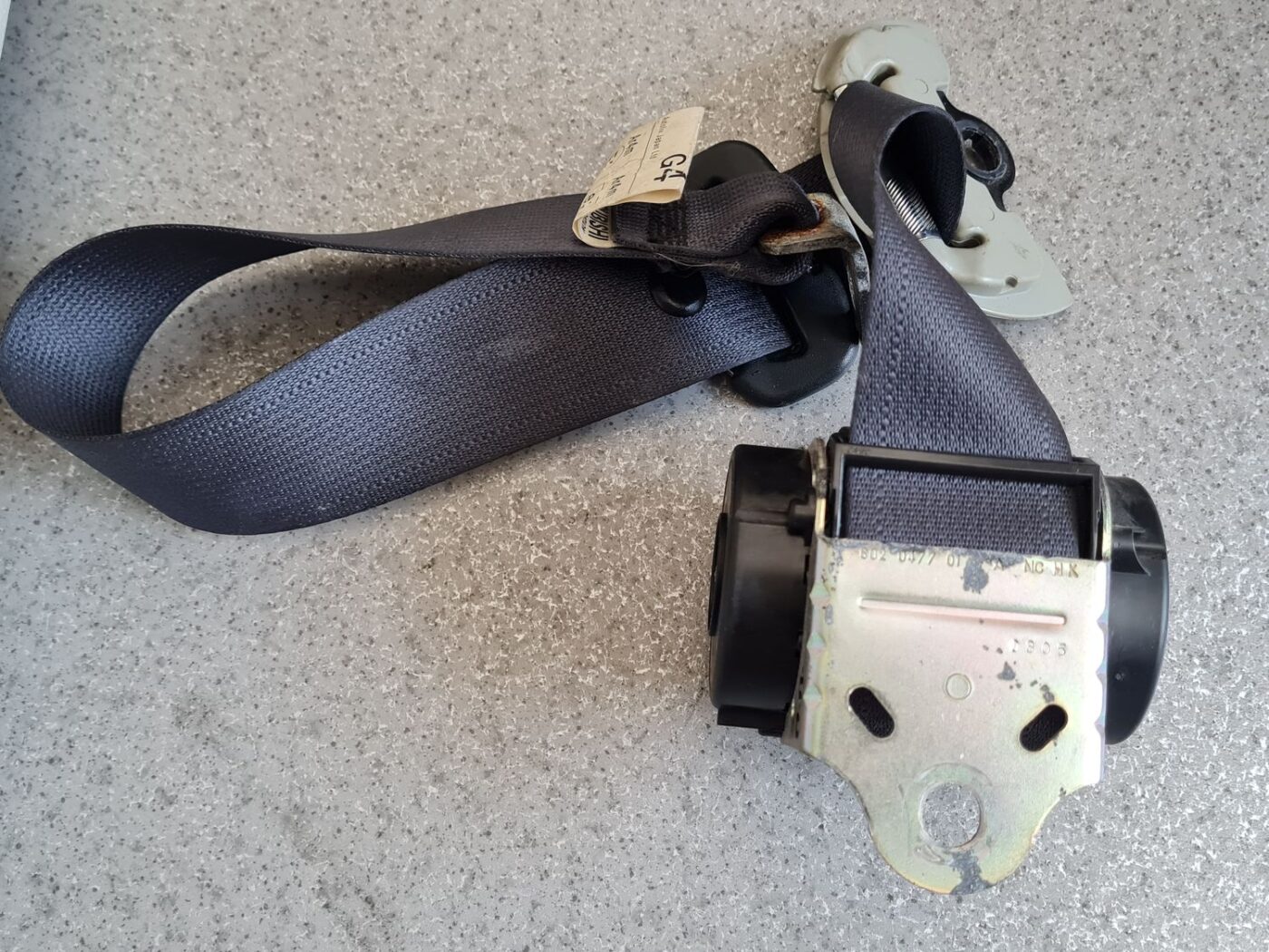 Priekšējā labā drošības josta priekš CITROEN C-CROSSER 2009