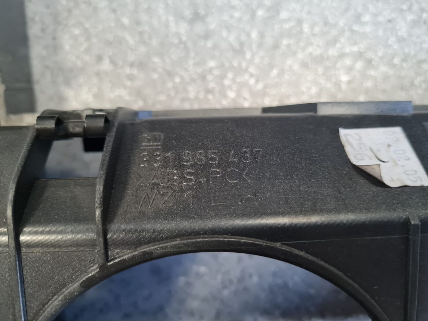 Mērinstrumentu paneļa dekoratīvais rāmis priekš OPEL ASTRA H STATION WAGON 2007 3 Mērinstrumentu paneļa dekoratīvais rāmis priekš OPEL ASTRA H STATION WAGON 2007