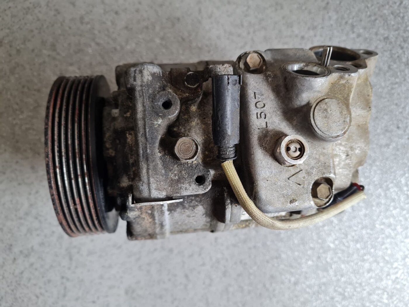 Gaisa kondicioniera kompresors priekš BMW 525 E60 2006 OLIVE 9 Gaisa kondicioniera kompresors priekš BMW 525 E60 2006 OLIVE