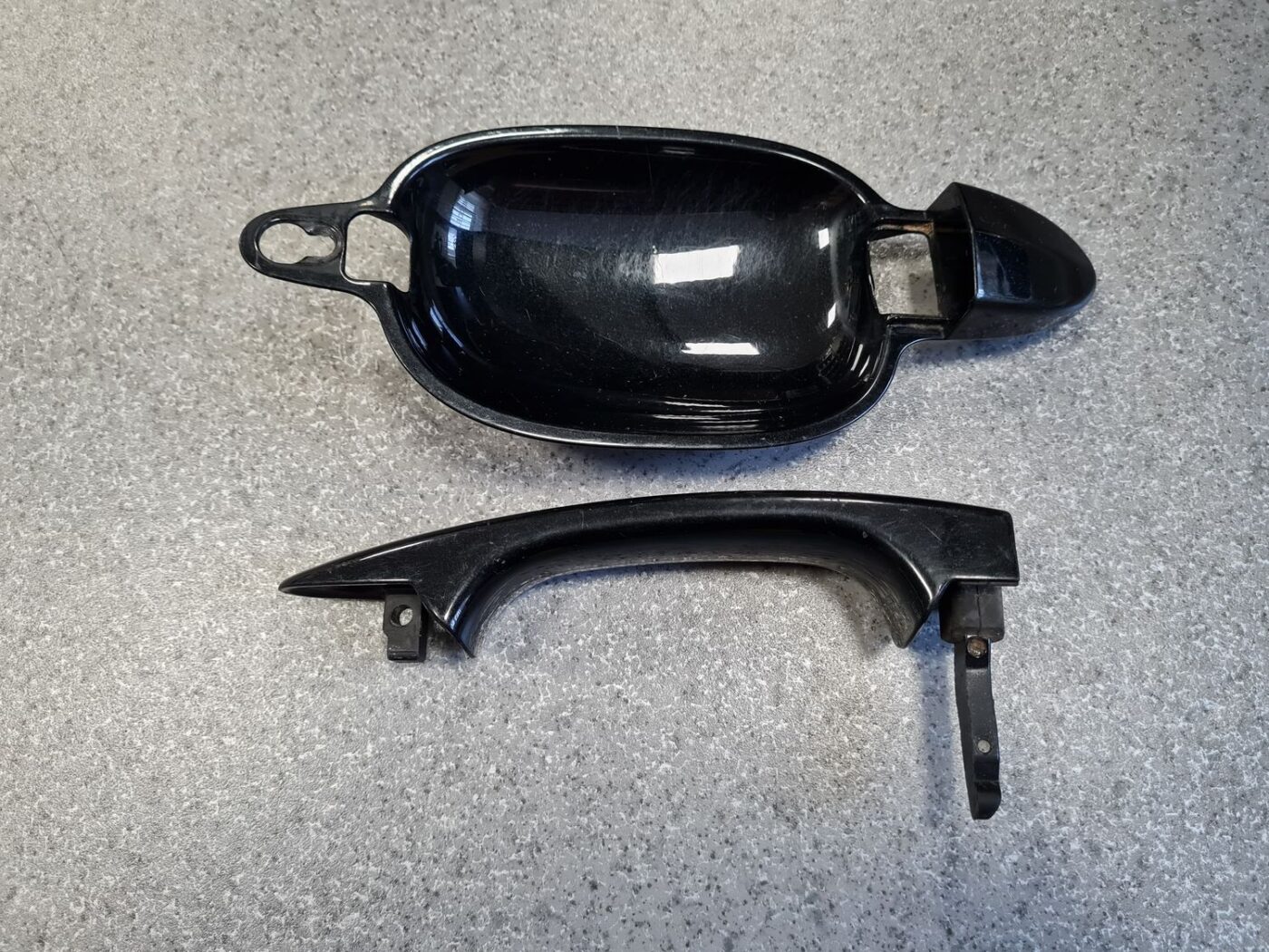 Priekšējāis labais durvju rokturis priekš BMW 525 E60 2006 BLACK 7 Priekšējāis labais durvju rokturis priekš BMW 525 E60 2006 BLACK