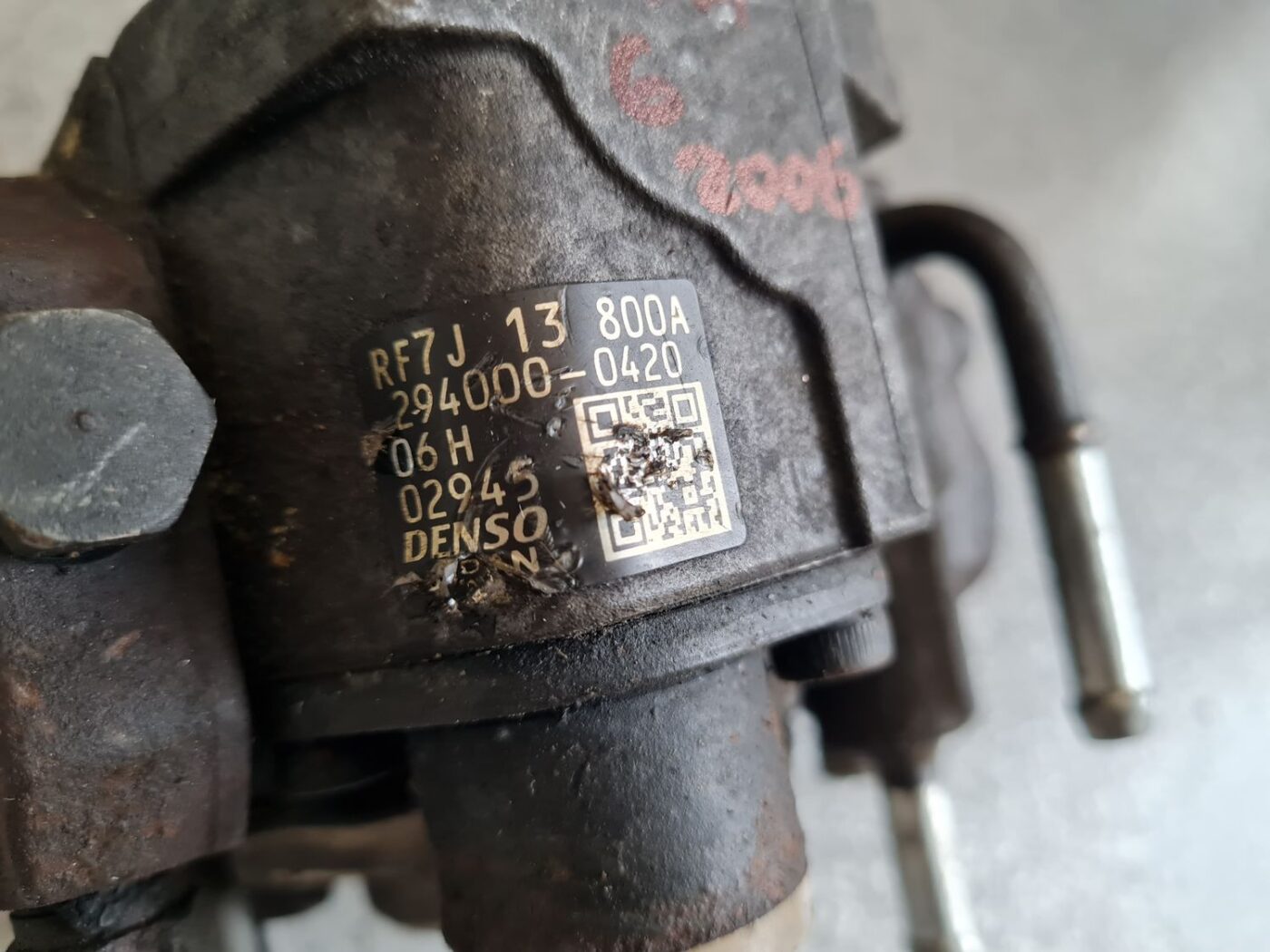 Augstspiediena degvielas sūknis priekš MAZDA 6 2006