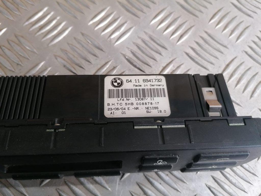 Klimata kontroles bloks priekš BMW 320D E46 2004 TOURING 4 Klimata kontroles bloks priekš BMW 320D E46 2004 TOURING