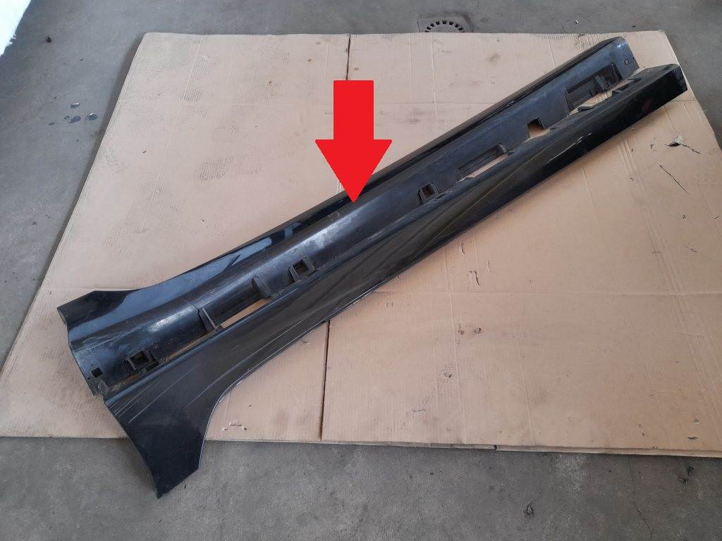 Ārēja sliekšņa laba uzlika priekš MAZDA 6 2008