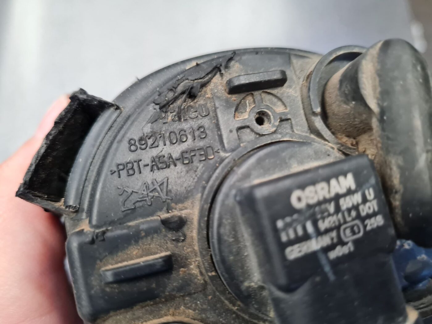 Miglas lukturis priekšā pa kreisi priekš AUDI A4 2008 AVANT 3 Miglas lukturis priekšā pa kreisi priekš AUDI A4 2008 AVANT