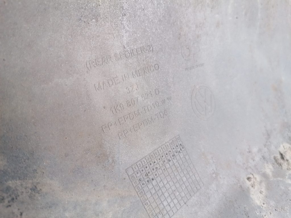 Aizmugures buferis priekš VW GOLF VARIANT 2012 3 Aizmugures buferis priekš VW GOLF VARIANT 2012