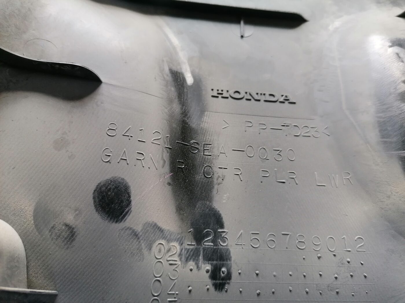 Vidējas salona statnes apdare priekš HONDA ACCORD 2007 YR562P