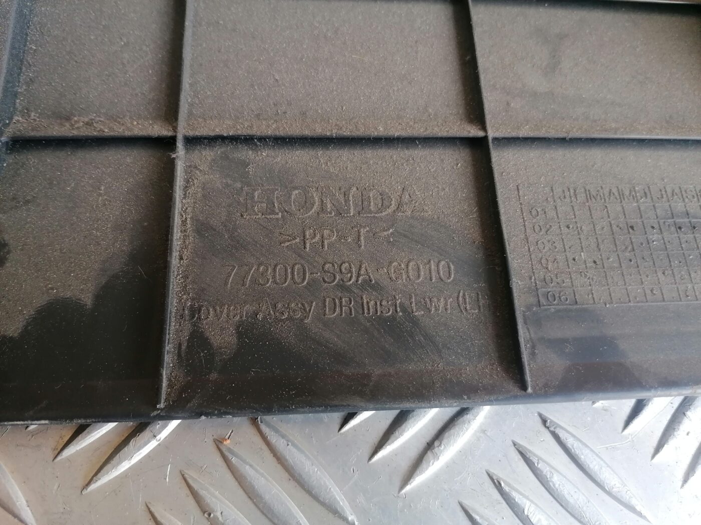 Mērinstrumentu paneļa apdare (zem stūres) priekš HONDA CR-V 2006 5 Mērinstrumentu paneļa apdare (zem stūres) priekš HONDA CR-V 2006