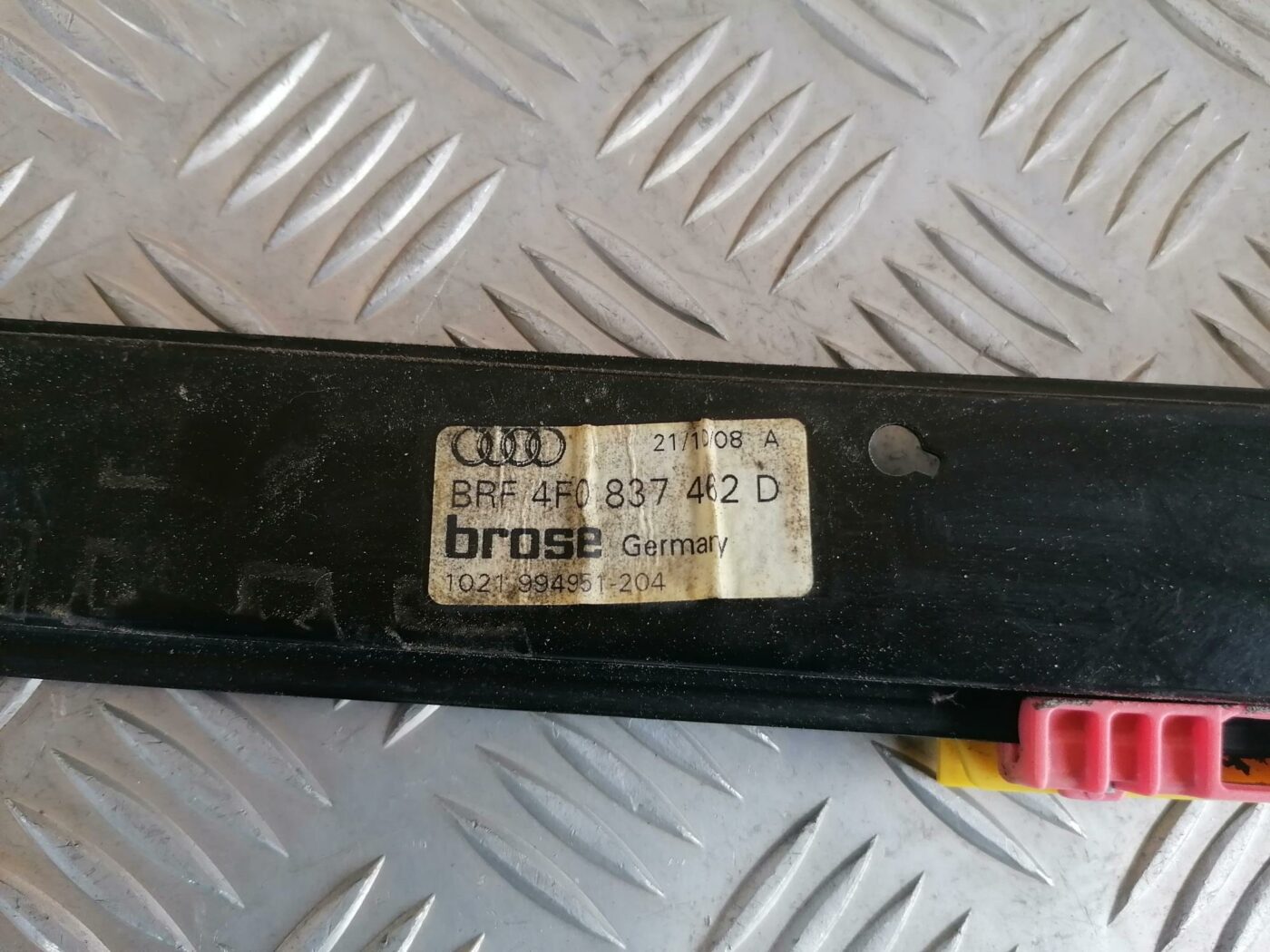 Stikla pacelšanas mehānisms priekšējais labais priekš AUDI A6 2008 3 Stikla pacelšanas mehānisms priekšējais labais priekš AUDI A6 2008