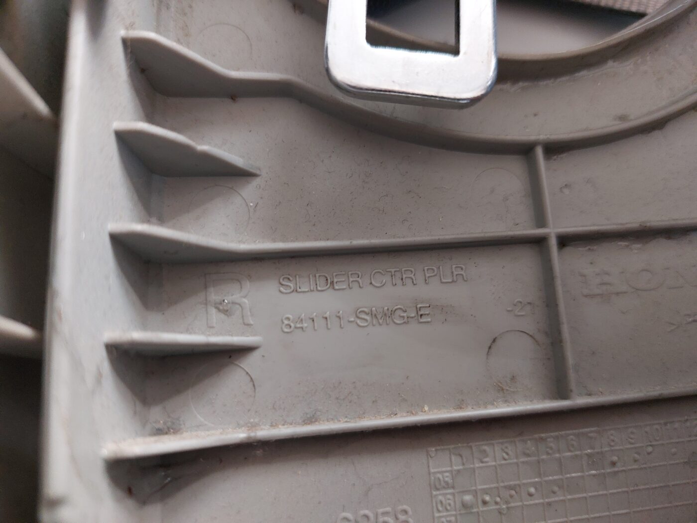 Priekšējā labā drošības josta priekš HONDA CIVIC 2006